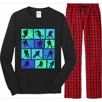 Hockey Ice Long Sleeve Pajama Set