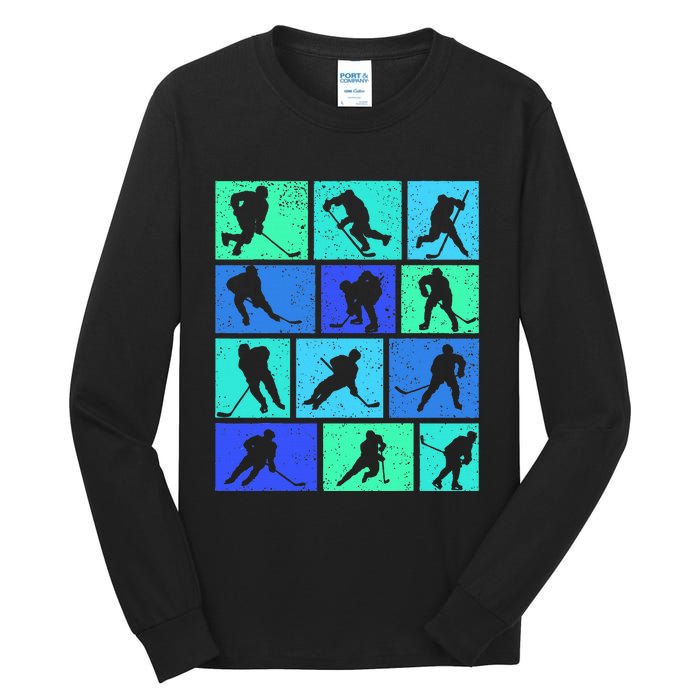 Hockey Ice Tall Long Sleeve T-Shirt