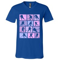 Hockey Ice Hockey Gift V-Neck T-Shirt