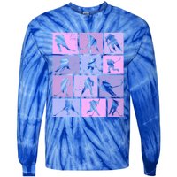 Hockey Ice Hockey Gift Tie-Dye Long Sleeve Shirt