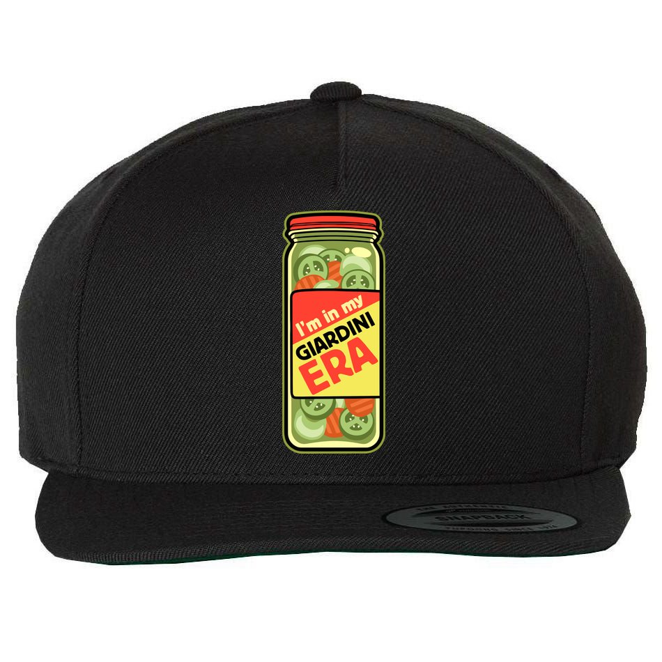 Harebraineddesign IM In My Giardini Era Wool Snapback Cap