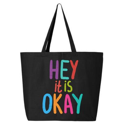 Hey It Is Okay Colorful 25L Jumbo Tote