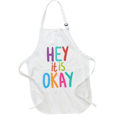 Hey It Is Okay Colorful Apron