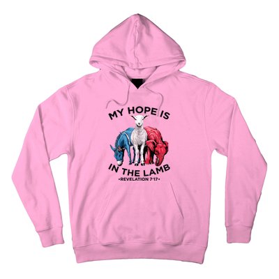 Hope Is In The Lamb My Christian God Jesus Lamb Lover Humor Hoodie