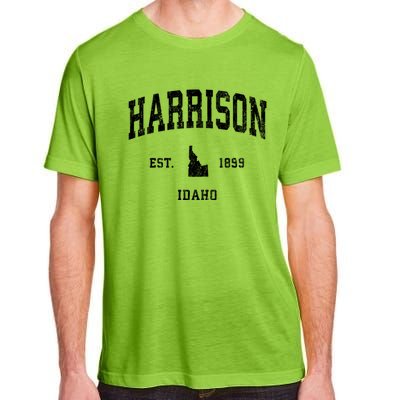 Harrison Idaho Id Vintage Athletic Sports Adult ChromaSoft Performance T-Shirt