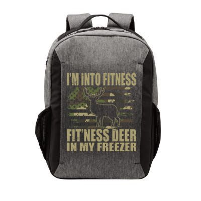 Hunting I'm Into Fitness Fit'ness Deer In My Freezer  Vector Backpack