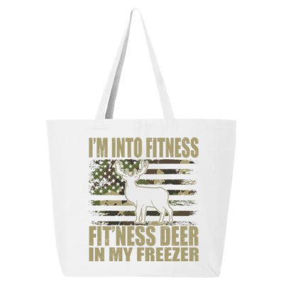 Hunting I'm Into Fitness Fit'ness Deer In My Freezer  25L Jumbo Tote