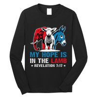 Hope Is In The Lamb My Christian God Jesus Humor Long Sleeve Shirt