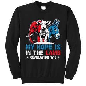 Hope Is In The Lamb My Christian God Jesus Humor Sweatshirt