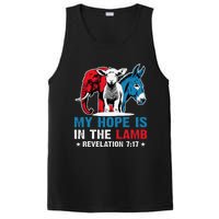 Hope Is In The Lamb My Christian God Jesus Humor PosiCharge Competitor Tank