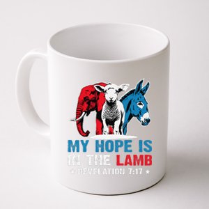 Hope Is In The Lamb My Christian God Jesus Humor Coffee Mug