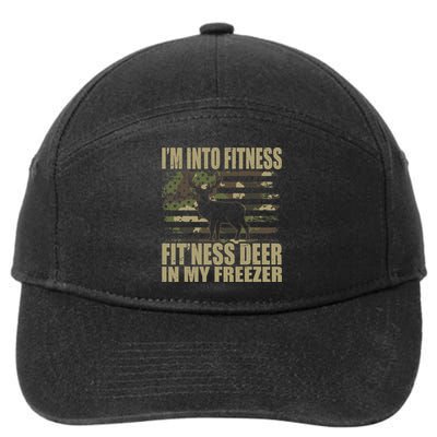 Hunting I'm Into Fitness Fit'ness Deer In My Freezer 7-Panel Snapback Hat