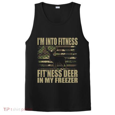 Hunting I'm Into Fitness Fit'ness Deer In My Freezer PosiCharge Competitor Tank