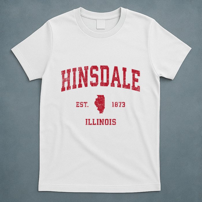 Hinsdale Illinois Il Vintage Sports T-Shirt