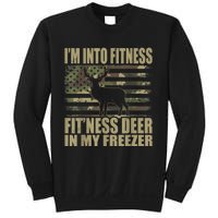 Hunting I'm Into Fitness Fit'ness Deer In My Freezer Sweatshirt