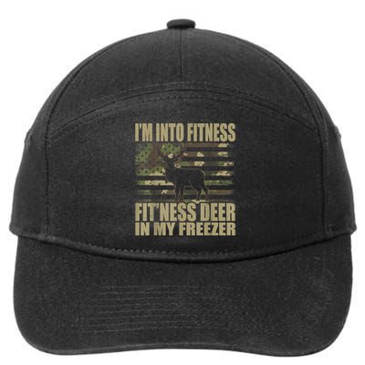 Hunting I'm Into Fitness Fit'ness Deer In My Freezer 7-Panel Snapback Hat