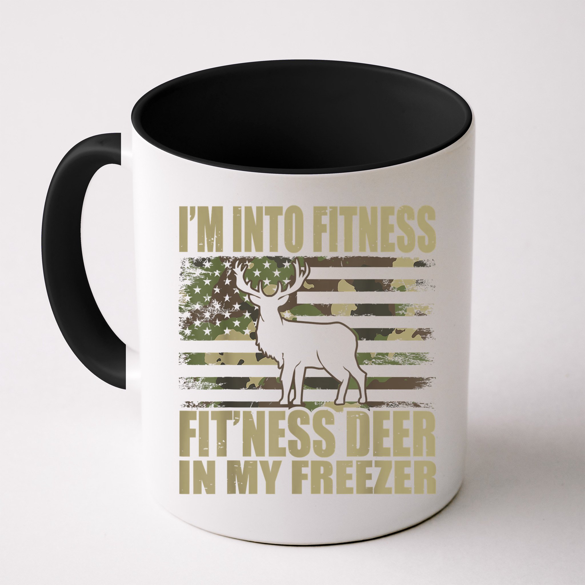 Hunting I'm Into Fitness Fit'ness Deer In My Freezer Mug