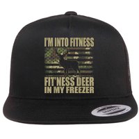 Hunting I'm Into Fitness Fit'ness Deer In My Freezer Flatbill Hat