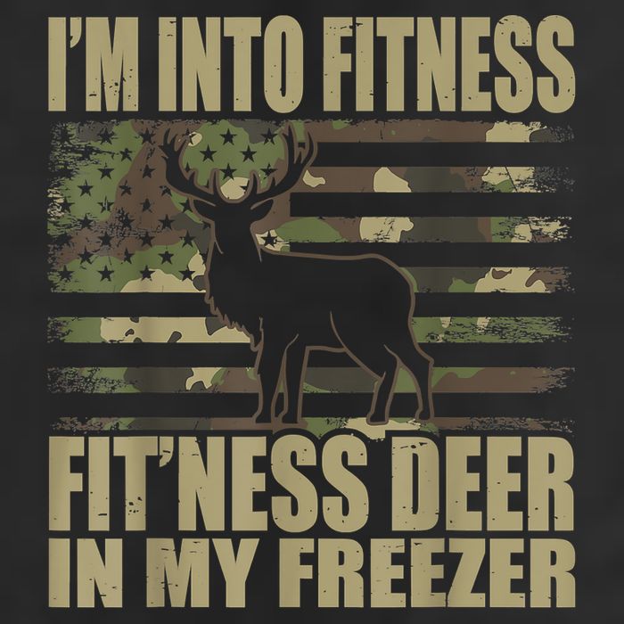 Hunting I'm Into Fitness Fit'ness Deer In My Freezer Tumbler