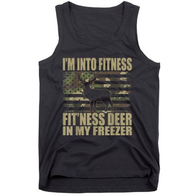 Hunting I'm Into Fitness Fit'ness Deer In My Freezer Tank Top