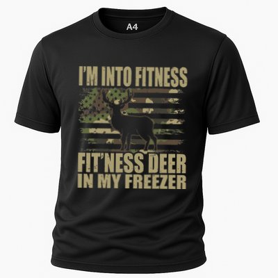 Hunting Im Into Fitness Fitness Deer In My Freezer Performance Shirt
