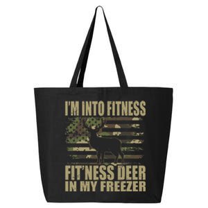 Hunting Im Into Fitness Fitness Deer In My Freezer 25L Jumbo Tote