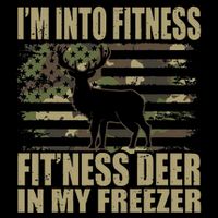 Hunting Im Into Fitness Fitness Deer In My Freezer Wool Snapback Cap
