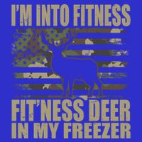 Hunting Im Into Fitness Fitness Deer In My Freezer Gift 16 in Basic Backpack