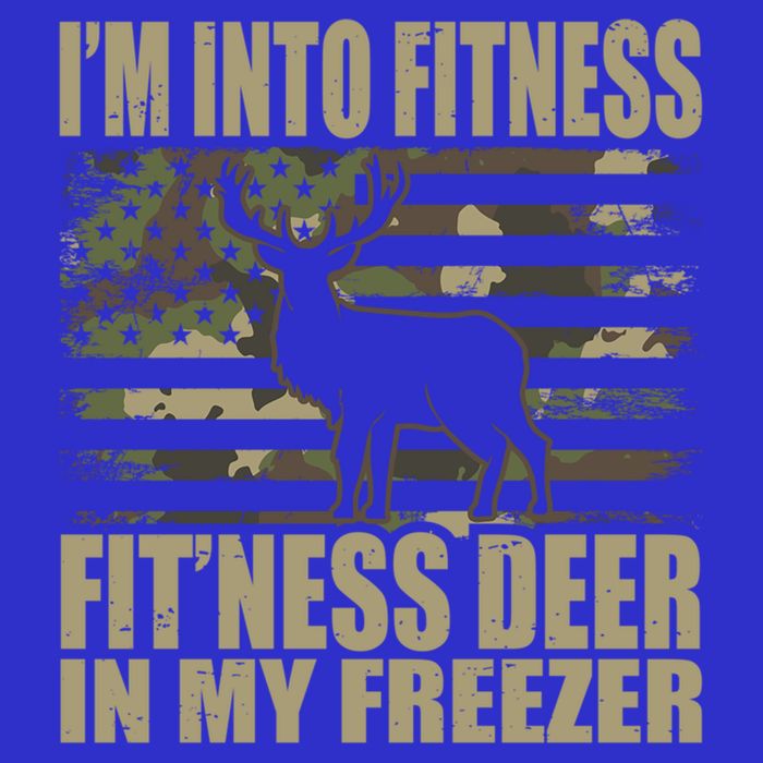 Hunting Im Into Fitness Fitness Deer In My Freezer Gift 16 in Basic Backpack