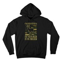 Hunting Im Into Fitness Fit Ness Deer Freezer Hoodie