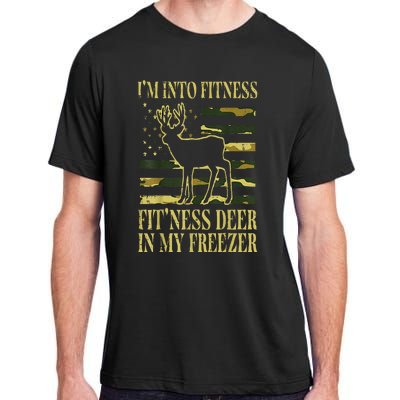 Hunting Im Into Fitness Fit Ness Deer Freezer Adult ChromaSoft Performance T-Shirt