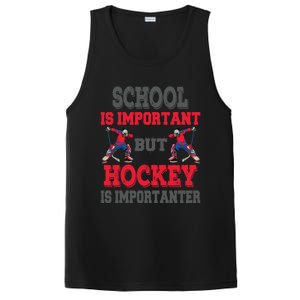 Hockey Is Importanter Dabbing Goalie Gift Bzr Gift PosiCharge Competitor Tank