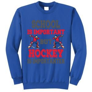 Hockey Is Importanter Dabbing Goalie Gift Bzr Gift Sweatshirt