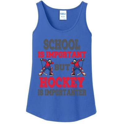 Hockey Is Importanter Dabbing Goalie Gift Bzr Gift Ladies Essential Tank