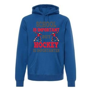 Hockey Is Importanter Dabbing Goalie Gift Bzr Gift Premium Hoodie