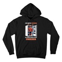 Hunting IM Into Fitness Deer Freezer Funny Hunter Dad Hoodie