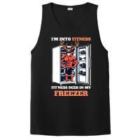 Hunting IM Into Fitness Deer Freezer Funny Hunter Dad PosiCharge Competitor Tank