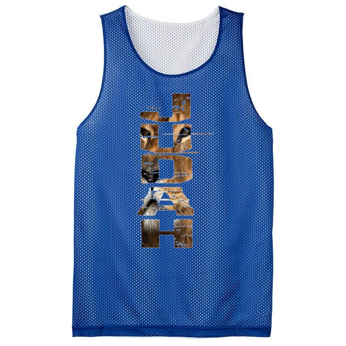 Hebrew Israelite Isreal Yah Tribe Judah Lion Cool Gift Mesh Reversible Basketball Jersey Tank