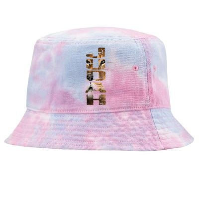 Hebrew Israelite Isreal Yah Tribe Judah Lion Cool Gift Tie-Dyed Bucket Hat