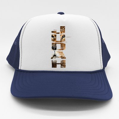 Hebrew Israelite Isreal Yah Tribe Judah Lion Cool Gift Trucker Hat