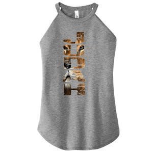 Hebrew Israelite Isreal Yah Tribe Judah Lion Cool Gift Women's Perfect Tri Rocker Tank