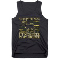 Hunting Im Into Fitness Fit Ness Deer Freezer Tank Top