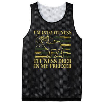 Hunting Im Into Fitness Fit Ness Deer Freezer Mesh Reversible Basketball Jersey Tank