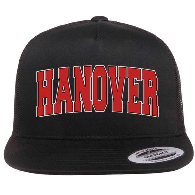Hanover In Indiana Varsity Style Usa Vintage Sports Gift Flatbill Hat