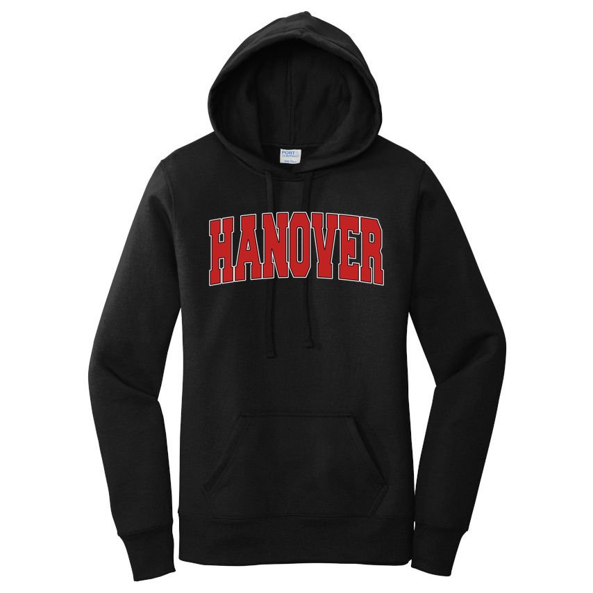 Hanover In Indiana Varsity Style Usa Vintage Sports Gift Women's Pullover Hoodie