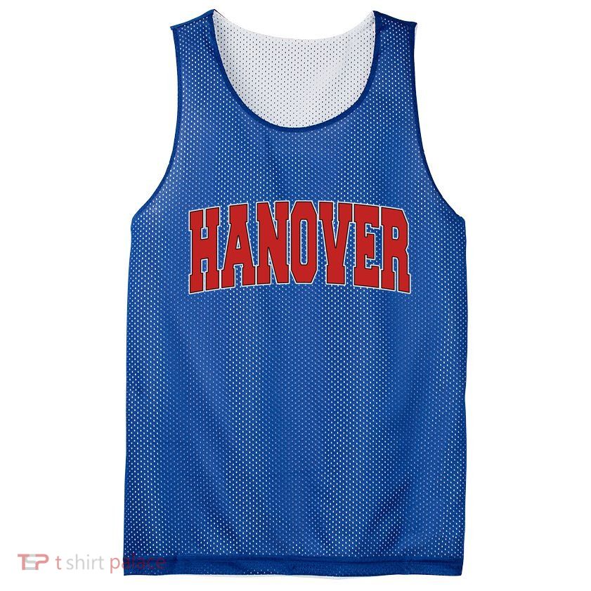 Hanover In Indiana Varsity Style Usa Vintage Sports Gift Mesh Reversible Basketball Jersey Tank