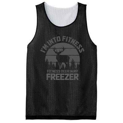 Hunting IM Into Fitness FitNess Deer Into My Freezer Funny Mesh Reversible Basketball Jersey Tank