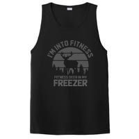 Hunting IM Into Fitness FitNess Deer Into My Freezer Funny PosiCharge Competitor Tank