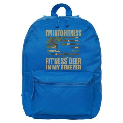 Hunting IM Into Fitness FitNess Deer In My Freezer Gift 16 in Basic Backpack