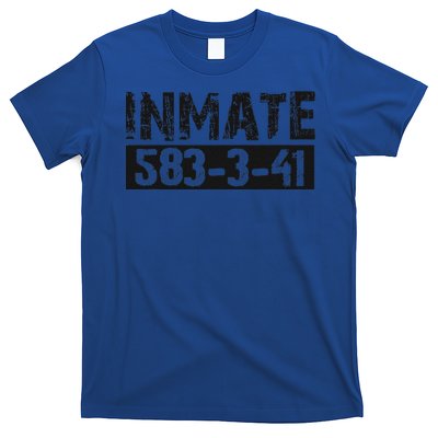 Halloween Inmate Jail Costume T-Shirt